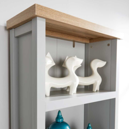 Home Source Avon 5 Tier Grey Tall Storage Unit - Size: 180 x 25 x 60cm - Wilko - thumbnail 4