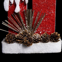 Shatchi Pre Lit Red Foam Twin Christmas Candles - Wilko - thumbnail 4