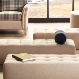 Desser Furniture Large Rectangular Latte Boucle Fabric Ottoman - Size: 33.0 cm x 160.0 cm x 50.0 cmcm - Cream - Wilko - thumbnail 7