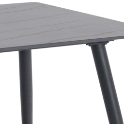 Florence Wicklow 4 Seater Ceramic Dining Table Black - Furniture To Go - Wilko - thumbnail 6