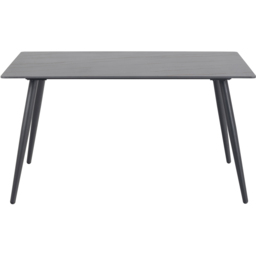 Florence Wicklow 4 Seater Ceramic Dining Table Black - Furniture To Go - Wilko - thumbnail 4