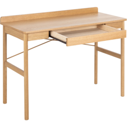 Florence Paul Oak Office Desk - Brown - Furniture To Go - Wilko - thumbnail 6
