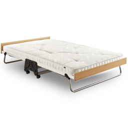 Jay-Be J-Bed Small Double Folding Bed with Anti-Allergy Micro e-Pocket Sprung Mattress - Silver - Wilko - thumbnail 3