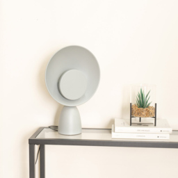 ValueLights Saffy Matte Grey Shade LED Table Lamp - Size: 35 x 24.5 x 10cm - Wilko - thumbnail 4