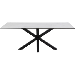 Florence Heaven Ceramic 8 Seater Dining Table White - Furniture To Go - Wilko - thumbnail 4