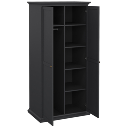 Florence Paris Matt Grey 3 Piece Bedroom Furniture Set - Furniture To Go - Wilko - thumbnail 4