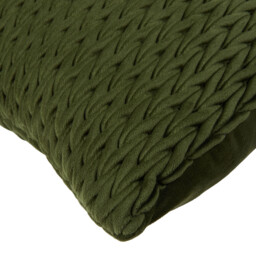 Divante Anya Cushion - Olive - Size: 50 x 30cm - Wilko - thumbnail 4