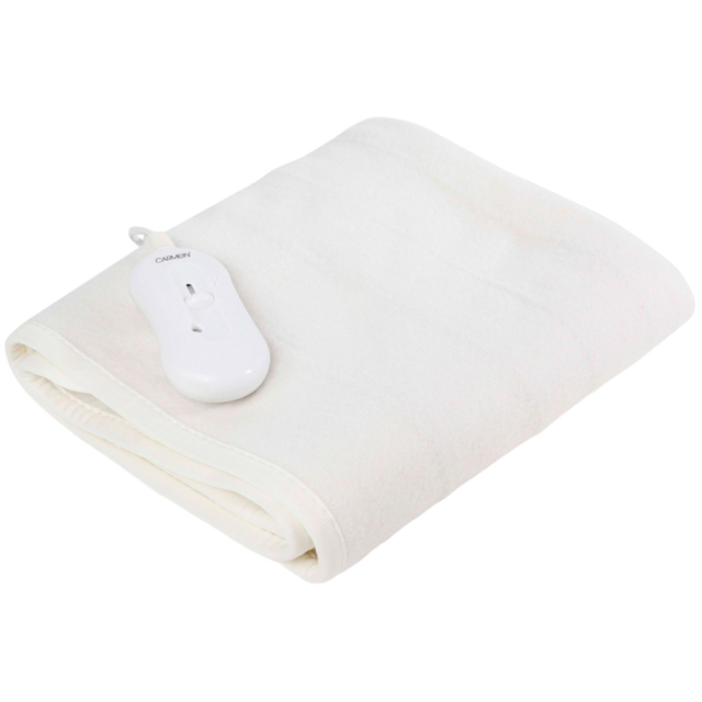 Tower Double White Heated Under Blanket - Size: 135 x 120 x 1cm - CARMEN - Wilko - image 1
