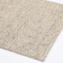 Esselle Home Delilah Cream Mottled Wool Pebble Rug 200 x 290cm - Wilko - thumbnail 4