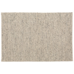 Esselle Home Delilah Cream Mottled Wool Pebble Rug 200 x 290cm - Wilko