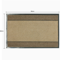 JVL Miracle Barrier Mat Beige 60 x 90cm - JVL Homewares - Wilko - thumbnail 6