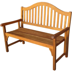 Garden Gear 2 Seater Acacia Folding Bench - Size: 120 x 67 x 20cm - Brown - Wilko - thumbnail 3