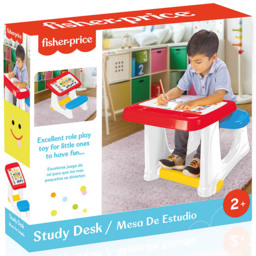 Dolu Fisher Price Kids Study Desk - Size: 50 x 64 x 74cm - Multi - Wilko - thumbnail 5