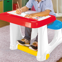 Dolu Fisher Price Kids Study Desk - Size: 50 x 64 x 74cm - Multi - Wilko - thumbnail 3