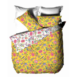 furn. Pomelo Super King Yellow Duvet Set - Wilko - thumbnail 5