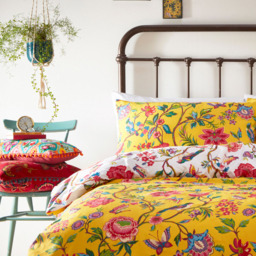 furn. Pomelo Super King Yellow Duvet Set - Wilko - thumbnail 3