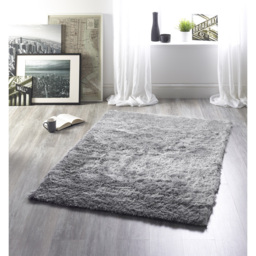 Origins Silver Glamour and Shimmer Rug 160 x 230cm - Origins Rugs - Wilko - thumbnail 3