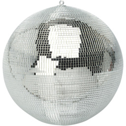 FX Lab Silver Mirror Ball 16 inch - Size: 40 x 40 x 41cm - FXLab - Wilko - thumbnail 1