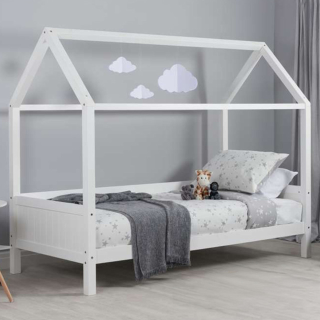 Home Single White House Bed Frame - Birlea - Wilko - image 1
