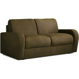Jay-Be Deco 2 Seater Brushed Twill Hunter Sofa Bed with e-Sprung Mattress - Green - Wilko - thumbnail 3
