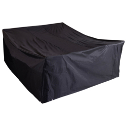 Charles Bentley Black Large Rectangular Furniture Cover - Size: H80 x L215 x W173cm - Wilko