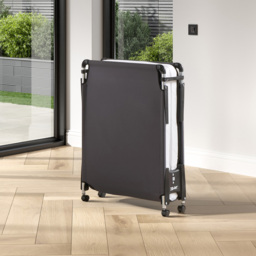 Jay-Be HE70 Single Hideaway Folding Bed with e-Fibre Mattress - Black - Wilko - thumbnail 4