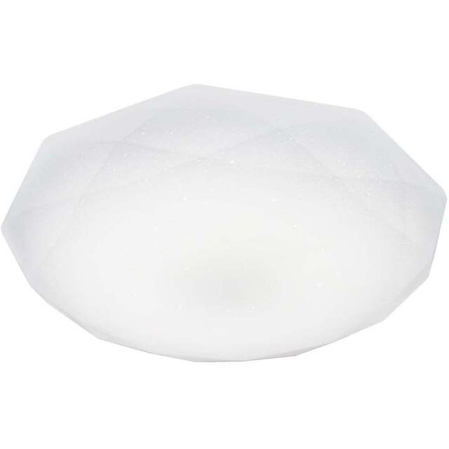 Milagro Hex White LED Ceiling Lamp 230V - Size: 36 x 36 x 8cm - Wilko - image 1