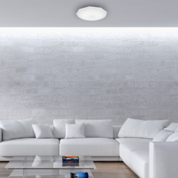 Milagro Hex White LED Ceiling Lamp 230V - Size: 36 x 36 x 8cm - Wilko - thumbnail 3