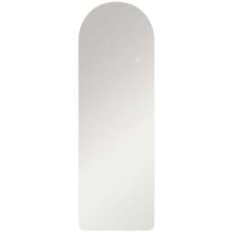 Portland 3 Colour Adjustable Full Length Wall Mirror with Lights Dimming 120 x 40cm - Size: 120 x 20cm - Clear - Wilko