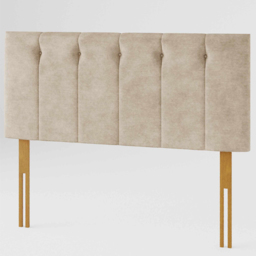 Aspire Furniture Hepburn Super King Size Natural Soft Touch Linen Headboard - Beige - Aspire Beds - Wilko - thumbnail 3