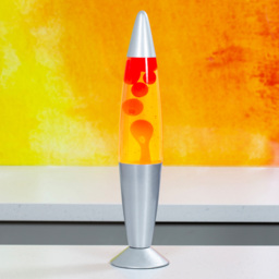 Global Gizmos Yellow Liquid and Red Wax Lava Lamp 16 inch - Size: 41.5 x 9.8 x 9.8cm - Multi - Wilko - thumbnail 6