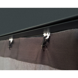 Palram Canopia Dallas 3.6 x 6m Gazebo Curtain 4 Pack - Size: 0.1 x 507 x 212cm - Grey - Wilko - thumbnail 4