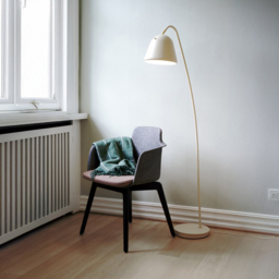 Nordlux Fleur 24 Beige Floor Lamp - Size: 148 x 26.5 x 148cm - Blonde - Wilko - thumbnail 6
