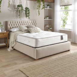 Aspire Small Single Natural Dual Sided Pocket Mattress - White - Wilko - thumbnail 6
