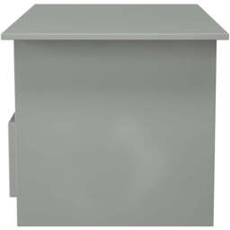 Crowndale Milan Single Drawer Single Shelf Dusk Grey Coffee Table Ready Assembled - Size: 50 x 93 x 53cm - Wilko - thumbnail 4