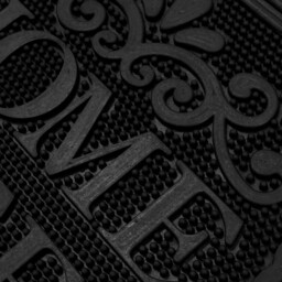 JVL Home Sweet Home Scraper Doormat 45 x 75cm - Black - JVL Homewares - Wilko - thumbnail 6