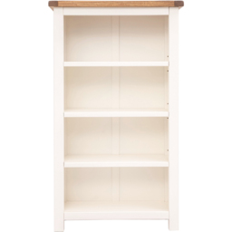 Lovere 4 Shelf Off White Bookcase - Wilko - thumbnail 3