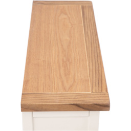 Lovere 4 Shelf Off White Bookcase - Wilko - thumbnail 7