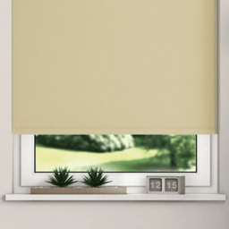 New Edge Blinds Blackout Roller Blinds Taupe 150cm - Size: W 150cm x D 165cm - Brown - Wilko - thumbnail 4