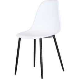 Core Products Aspen 4 Seater Round Dining Set White and White - Multi - Wilko - thumbnail 4