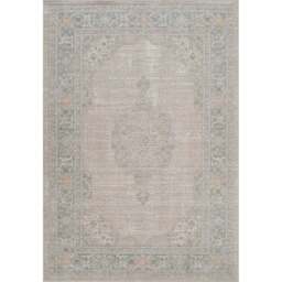 Desire Rugs Maia Beige Orchid Floral Non Slip Rug 200 x 300cm - Cream - Wilko - thumbnail 1