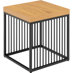 Florence Strington Black and Oak Side Table - Furniture To Go - Wilko - thumbnail 4