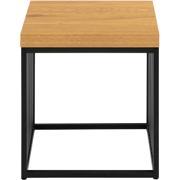 Florence Strington Black and Oak Side Table - Furniture To Go - Wilko - thumbnail 5