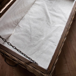 FWStyle Maya Grey Wash Handmade Lift Up Storage Coffee Table - Size: 45 x 120 x 65cm - Brown - Wilko - thumbnail 5