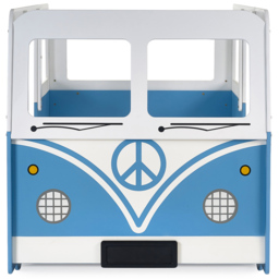 Julian Bowen Campervan Light Blue Bed - Size: Toddler - Wilko - thumbnail 6