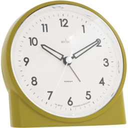 Acctim Arlo Heathland Sweep Alarm Clock - Size: 6 x 11.5 x 11.6cm - Green - Wilko - thumbnail 4