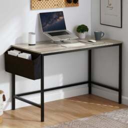 VIDA DESIGNS Brooklyn Grey Large Computer Desk - Wilko - thumbnail 1