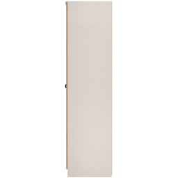 Crowndale Bora 2 Door 6 Shelf Gold Oak and Kashmir Triple Wardrobe - Cream - Wilko - thumbnail 4