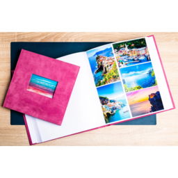 Exacompta Old Pink Photo Album 60 Sheets 300 Photos - Size: 4.7 x 30.3 x 32.8cm - Wilko - thumbnail 3