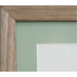 Sage Green Mounted Wooden Photo Frame Green 10 x 8in - The Port. Co Gallery - Wilko - thumbnail 4